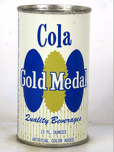 1967 Gold Medal Cola St. Paul Minnesota 12oz Juice Top Can 