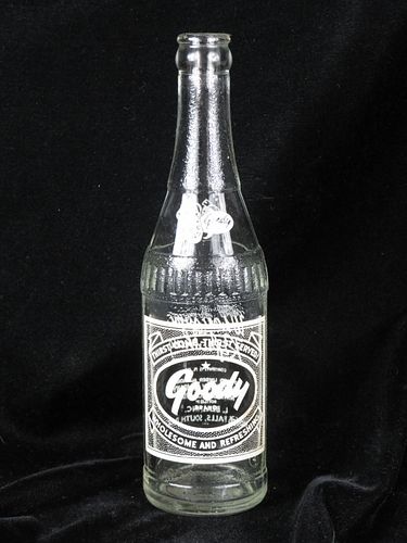 1955 Goody Orange Drink L Beal Sioux Falls South Dakota 12oz ACL Bottle 