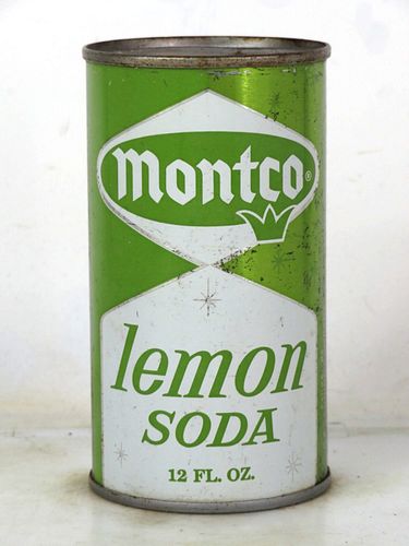 1967 Montco Lemon Soda Bridgeport Pennsylvania 12oz Flat Top Can 