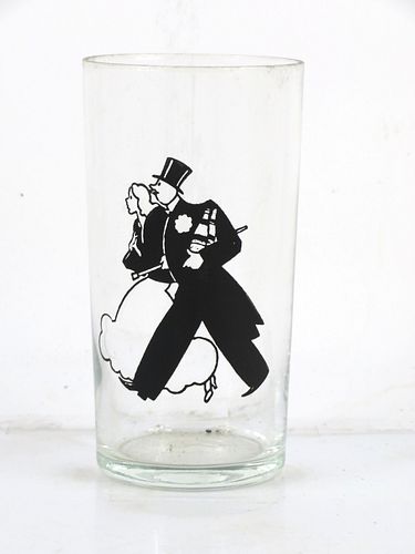 1940 New Yorker Beverages Miami Florida 4¾ Inch Tall ACL Drinking Glass 