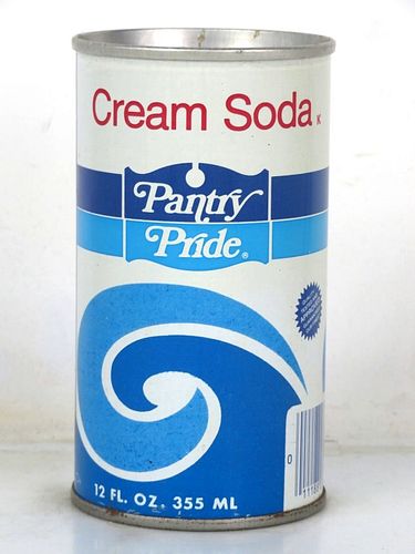 1975 Pantry Pride Cream Soda 12oz Ring Top Can Philadelphia 