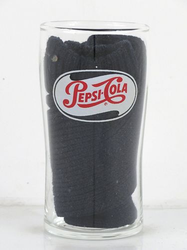 1955 Pepsi-Cola (single dot) 4½ Inch Tall ACL Drinking Glass 