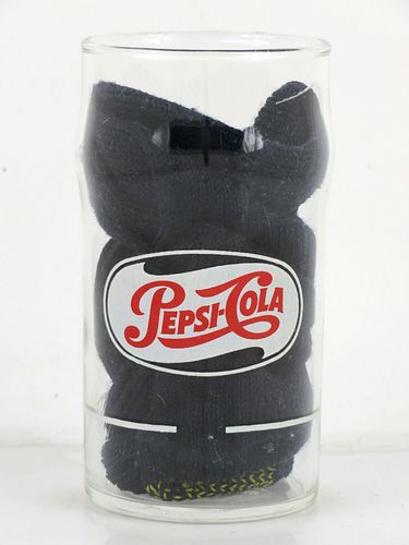 1951 Pepsi-Cola (w/syrup line) 4¾ Inch Tall ACL Drinking Glass 