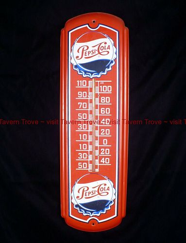 1965 Pepsi-Cola Thermometer 