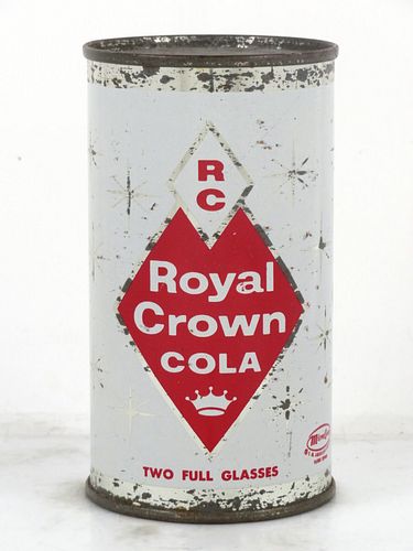 1956 Royal Crown RC Cola Columbus Georgia 12oz Flat Top Can 