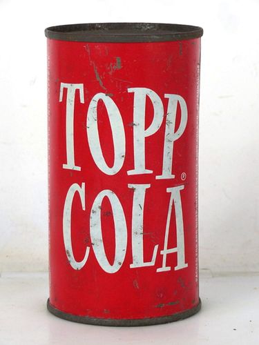 1963 Topp Cola Savannah Georgia 12oz Flat Top Can 