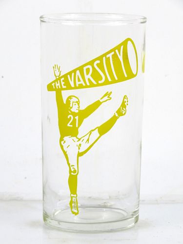 1950 Varsity Restaurant Atlanta Georgia 4¾ Inch Tall ACL Drinking Glass 