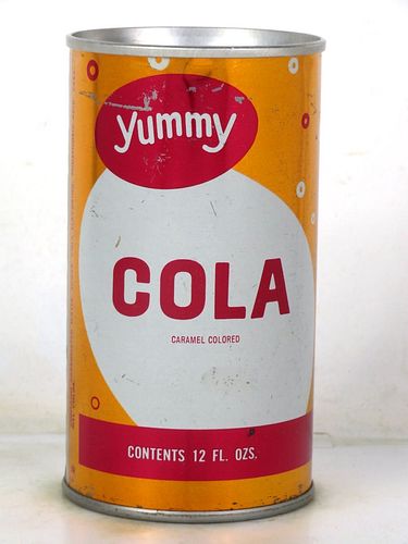 1969 Yummy Cola Melrose Park Illinois 12oz Ring Top Can 