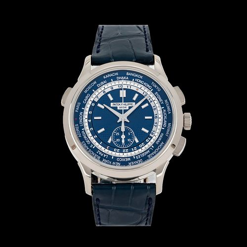 PATEK PHILIPPE COMPLICATIONS WORLD TIME CHRONOGRAPH