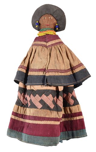 Seminole Fiber and Cloth Doll