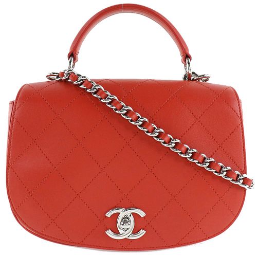 CHANEL TWO-WAY CHAIN SHOULDER BAG