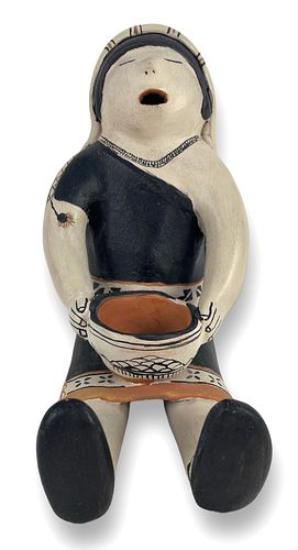Helen Cordero of Cochiti Pueblo Pottery Figure