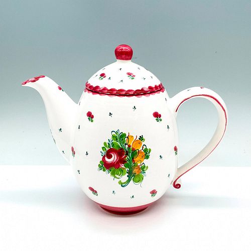 Gmundner Keramik Floral Tea Pot