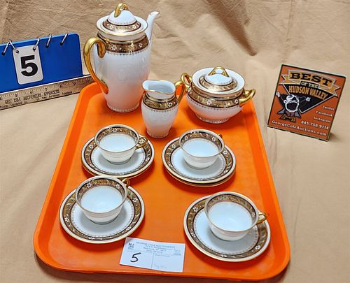 Tray Czech Demi Tasse Tea Set 11 Pc