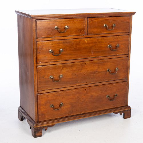 American Walnut Chest of Drawers, Possibly Southern