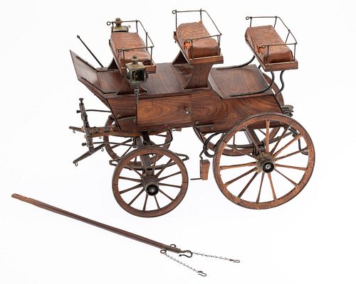 Buckboard Wagon Model, 19th Century