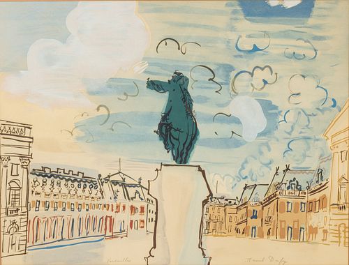 After Raoul Dufy, Versailles, Lithograph