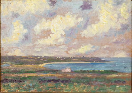 Attrib Edwin Murray Mackay, View of Bay, Prouts Neck