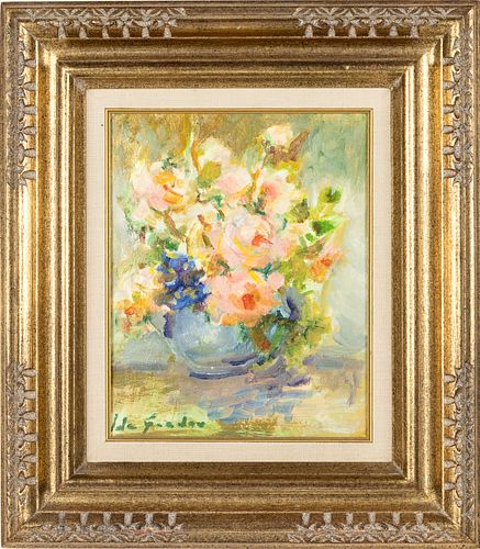Ida Nash Gordon (I903-1983), Floral Still Life, O/C
