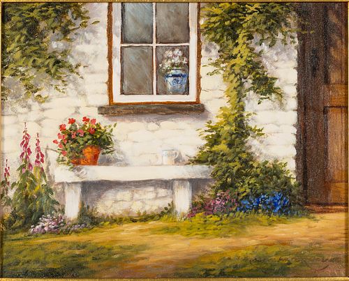 Ralph Waterhouse (b. 1943), Stone Cottage, O/B