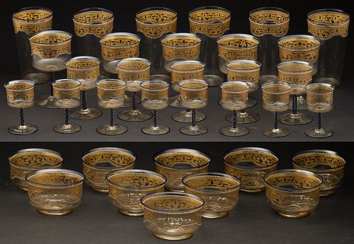 Group of Salviati Glassware, 19th C., 32 pcs.