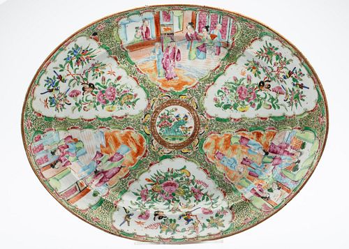 Chinese Famille Rose Platter