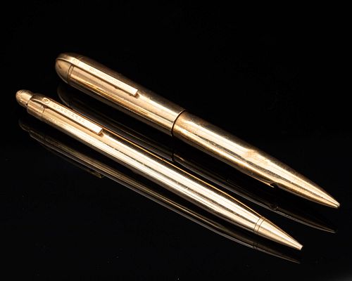 14K Gold Pen and Mechanical Pencil