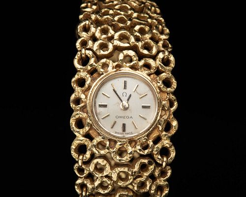 Omega 14K Gold Ladies Watch