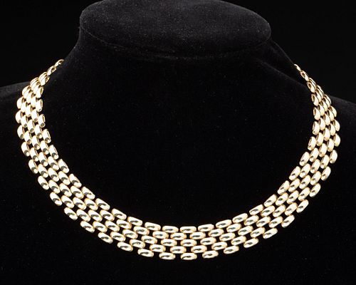 Italian 14K Gold Link Necklace