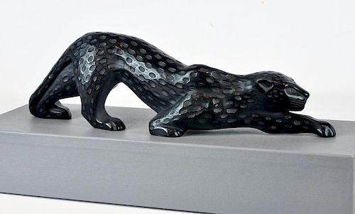 Lalique "Zeila" Black Crystal Panther