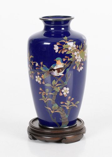 A Japanese Cloisonne Vase