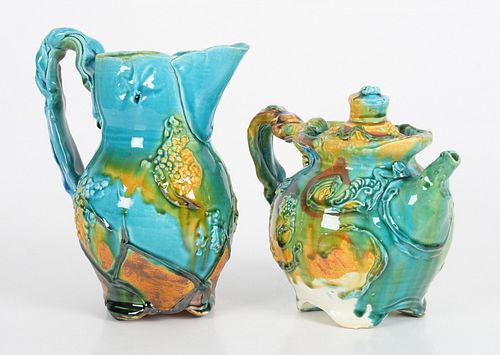 Two Pieces of Pottery by Lisa Orr