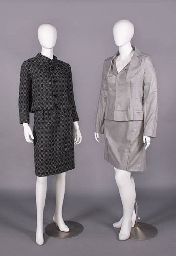 TWO DIOR SKIRT SUITS, PARIS, 1960s & MODERN