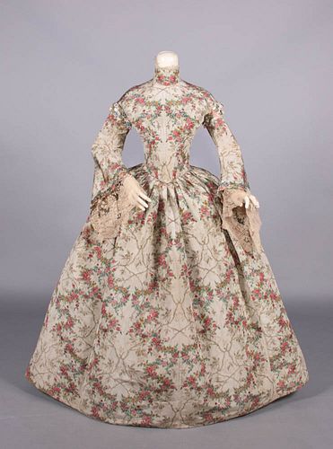 SECOND DAY WEDDING GOWN, 1853