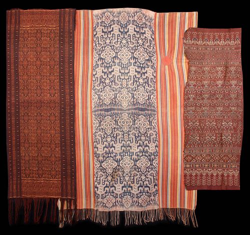 IKAT & BROCADE TEXTILES, INDONESIA & MALAYSIA, EARLY-MID 20TH C