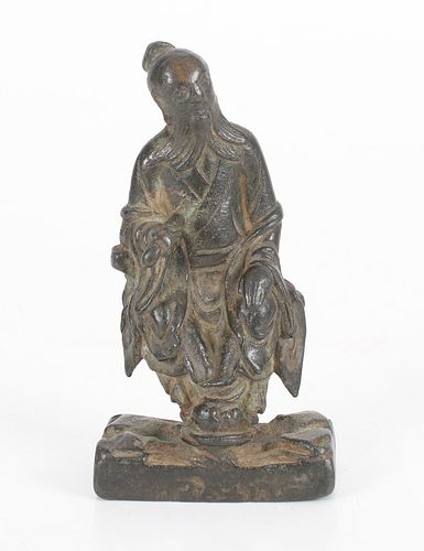 A Chinese Ming Dynasty Bronze Figure 