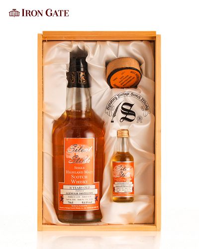 1966 Silent Stills Glenugie Single Highland Malt Scotch Whisky Aged 31 Years - Gift Set - 700ml- 2 bottle(s)