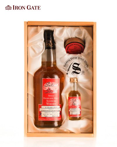 1967 Silent Stills Glenglassaugh Single Highland Malt Scotch Whisky Aged 31 Years- Gift Set - 700ml- 2 bottle(s)