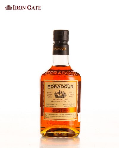 1985 Edradour Chateau D Yquem Finish Highland Single Malt Scotch Whisky Aged 21 Years - 700ml- 1 bottle(s)