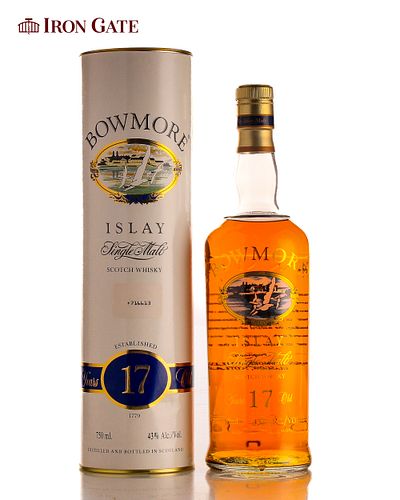 Bowmore 17 Years Islay Single Malt Scotch Whisky - 750ml- 1 bottle(s)