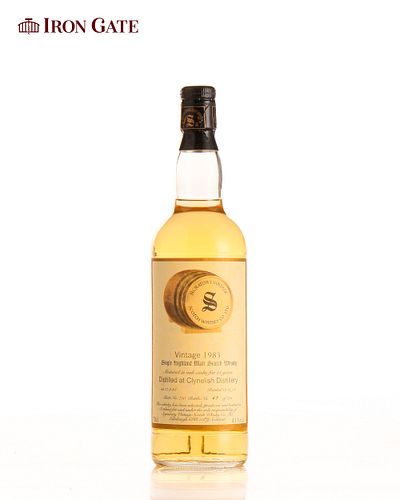 1983 Signatory Vintage Clynelish Single Highland Malt Scotch Whisky Aged 15 Years - 700ml- 1 bottle(s)