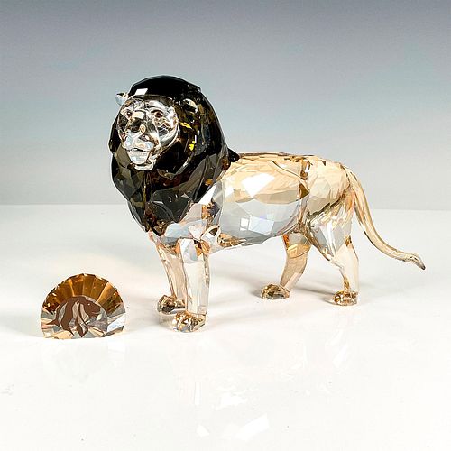 Swarovski Crystal Figurine + Paperweight, Akili Lion