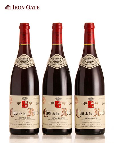 2008 Domaine Armand Rousseau Clos de la Roche Grand Cru - 750ml - 3 bottle(s)