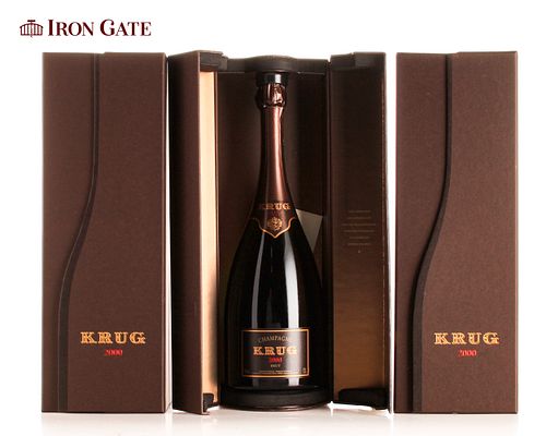 2000 Krug Vintage Brut Champagne - 1500ml - 3 bottle(s)