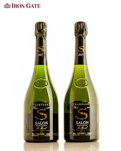 2007 Salon Cuvee S Le Mesnil Blanc de Blancs Champagne - 750ml - 2 bottle(s)