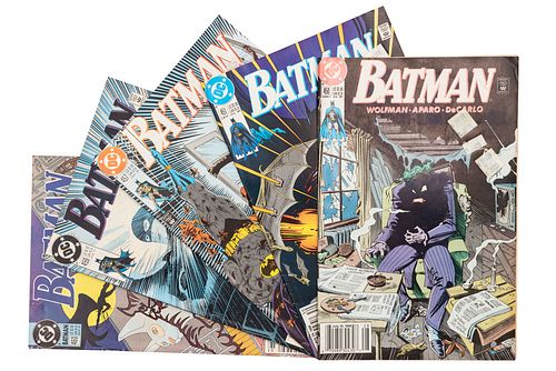Batman.  a) Batman. When the Earth Dies. Chapter Two: Underworlds. New York: DC Comics, 1990. No. 446, April, 1990.<...