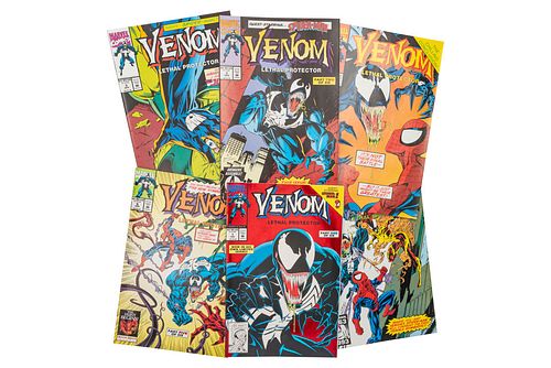 Venom Lethal Protector. Now in His Own Limited Series. New York: Marvel Comics, 1993.  Vol. 1, Nos. 1 – 6, February – July,...