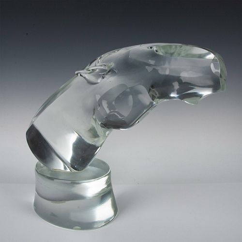 Murano Loredano Rosin Glass Sculpture, Ribot