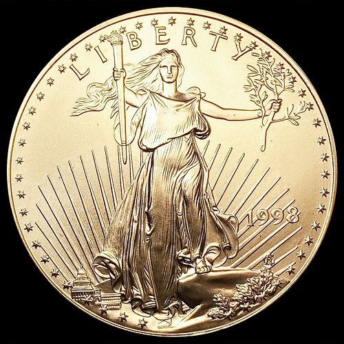1998 US 1oz Gold $50 Eagle SUPERB GEM BU