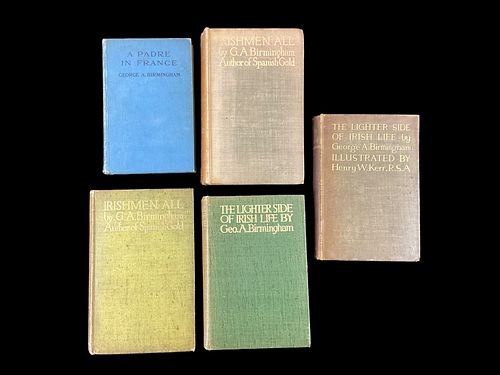 5 Books by George A. Birmingham, 1911-1914